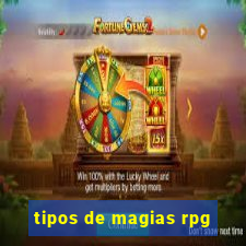 tipos de magias rpg